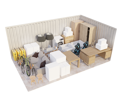 250 sq ft Storage storage unit